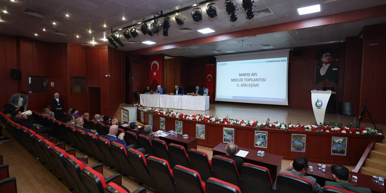 Çayırova’da Mayıs ayı meclisi tamamlandı
