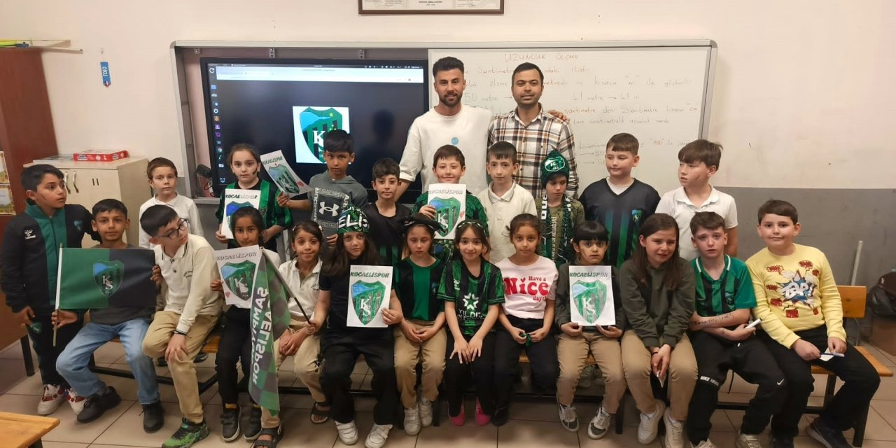 Kocaelispor, okul ziyaretlerini tamamladı
