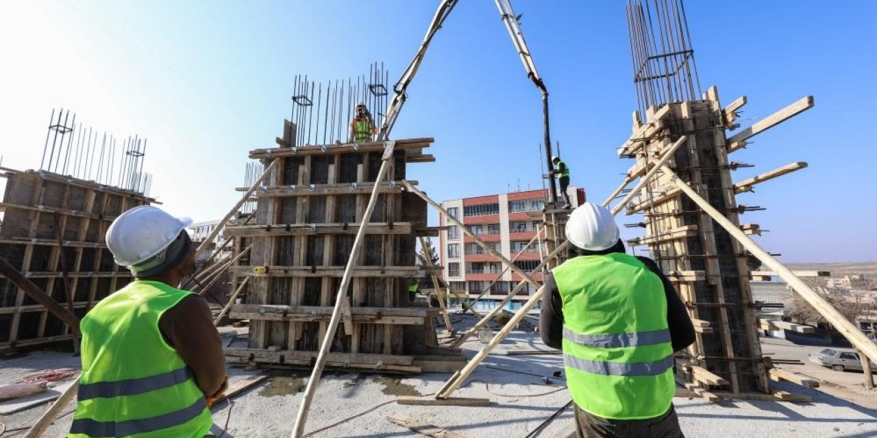 İnşaat üretimi yıllık yüzde 10,5 arttı