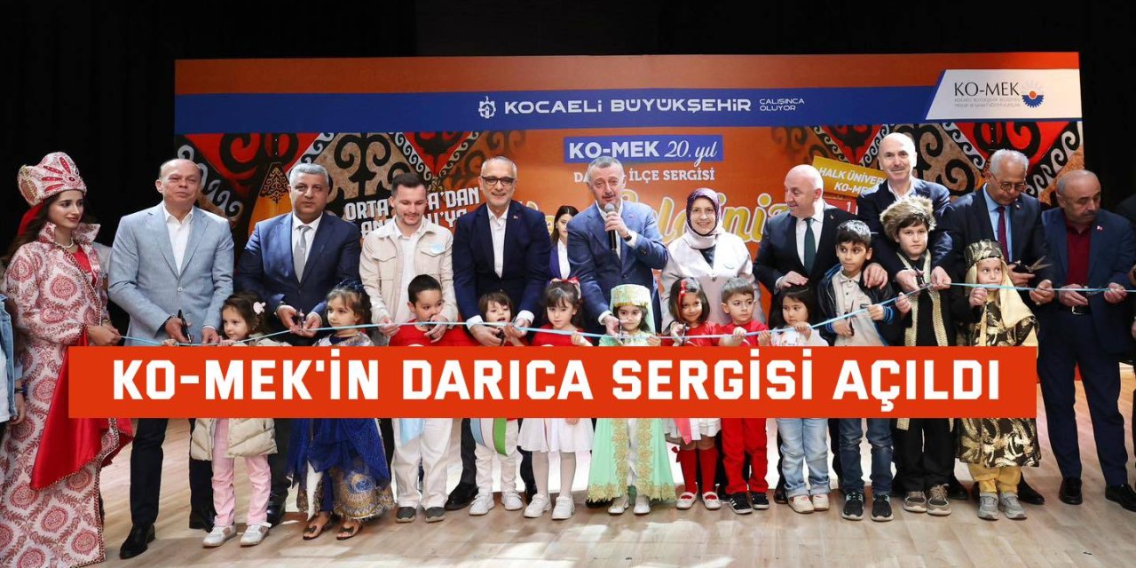 KO-MEK'in Darıca Sergisi Açıldı