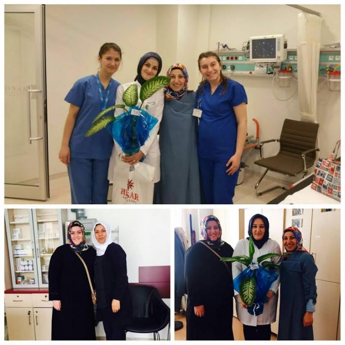 Özel Hisar hemşireler haftasını kutladı