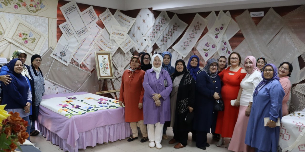 Akmeşe’de kadın emeği sergide buluştu