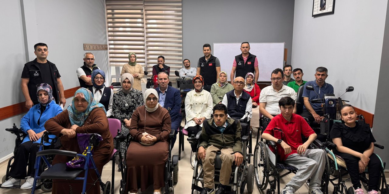 Özel bireylere afet ve tatbikat eğitimi