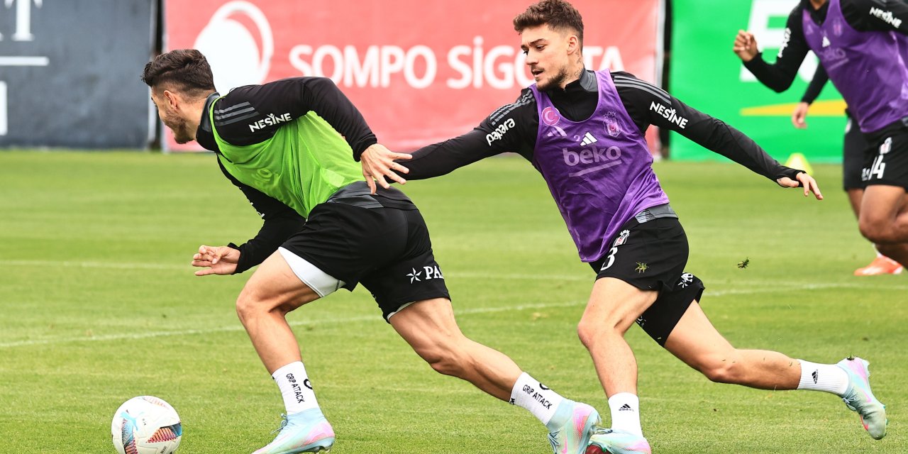 Beşiktaş kondisyon ve taktik çalıştı