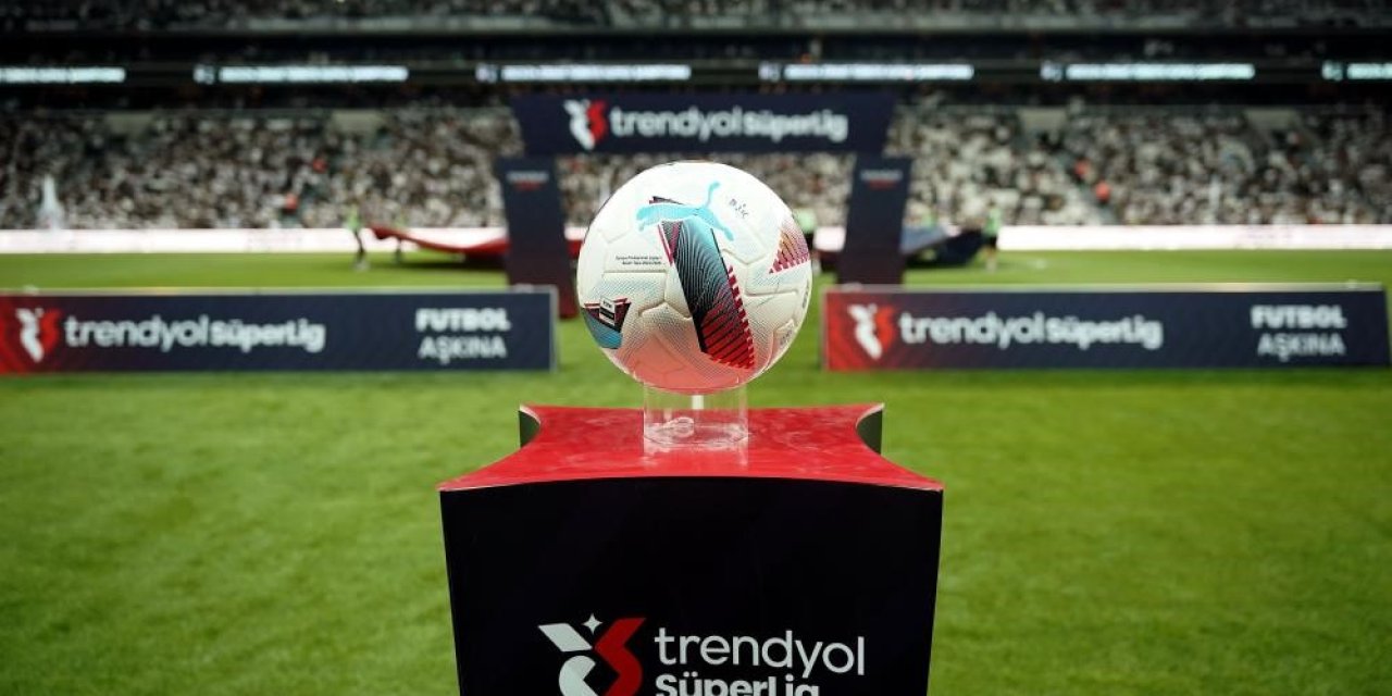 Trendyol Süper Lig'de 36. hafta heyecanı