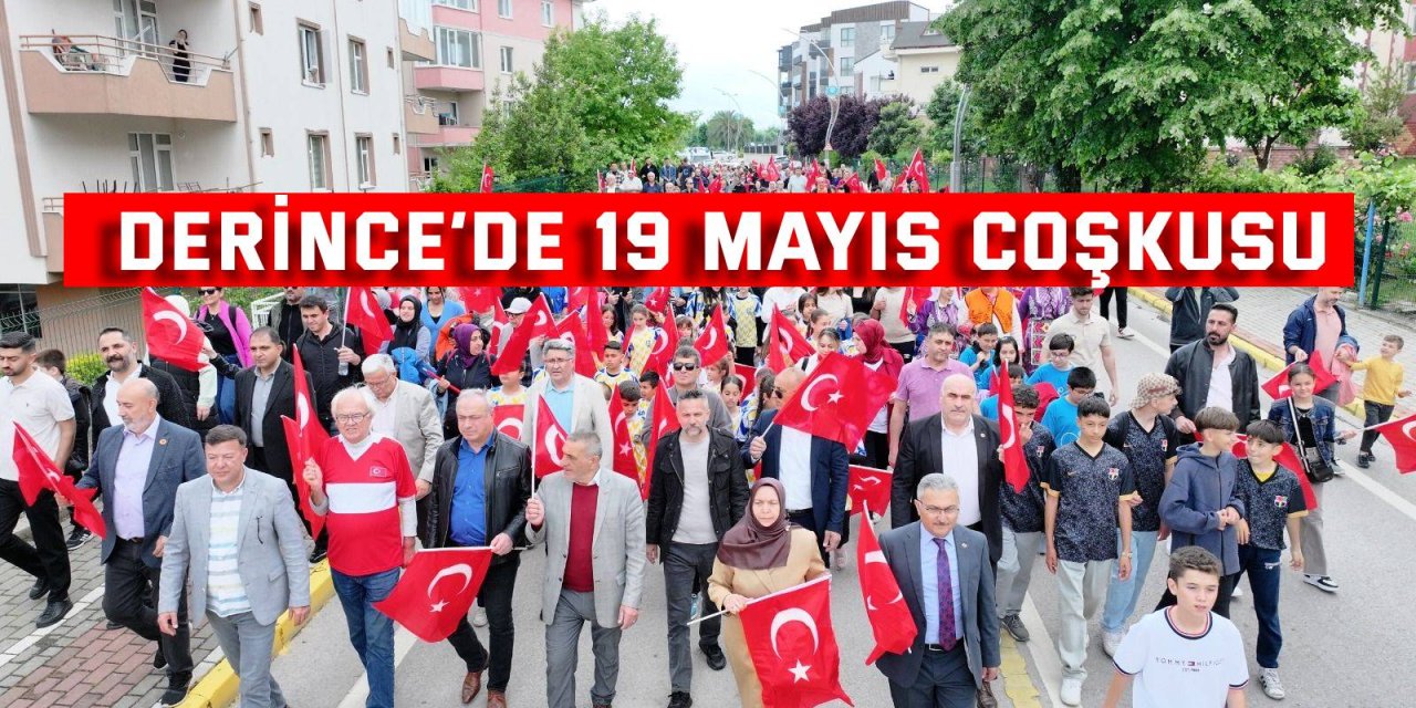Derince’de 19 Mayıs Coşkusu