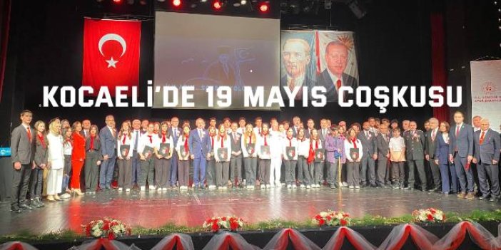 Kocaeli’de 19 Mayıs Coşkusu