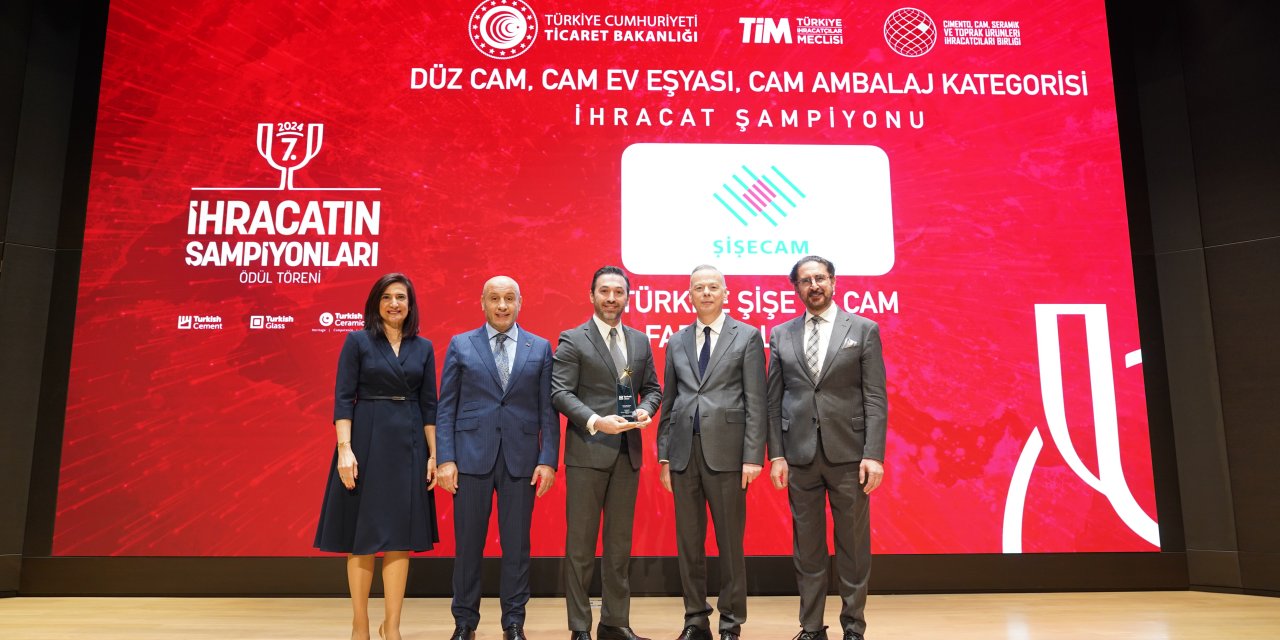 Şişecam 3 Kategoride  İhracat Şampiyonu Oldu