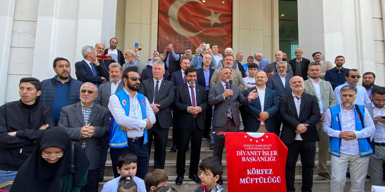 Hacı adayları kutsal topraklara uğurlandı