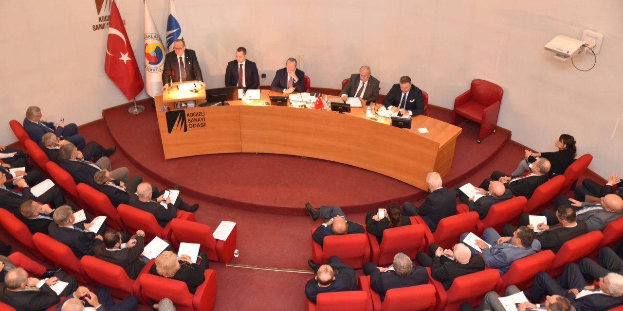 Kocaeli Sanayi Odası Meclisi Toplandı