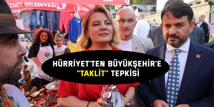 Hürriyet'ten Büyükşehir’e “Taklit” tepkisi