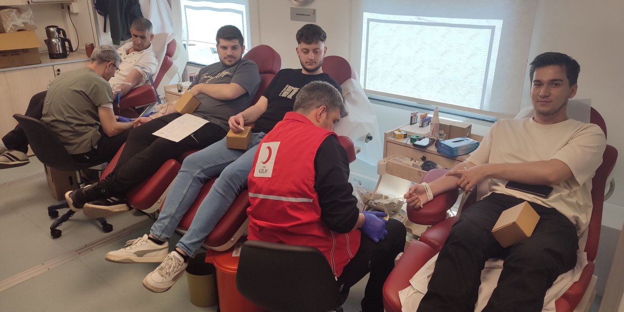 Kocaeli Üniversitesi Hereke Birimlerinde Kan Bağışı Kampanyası