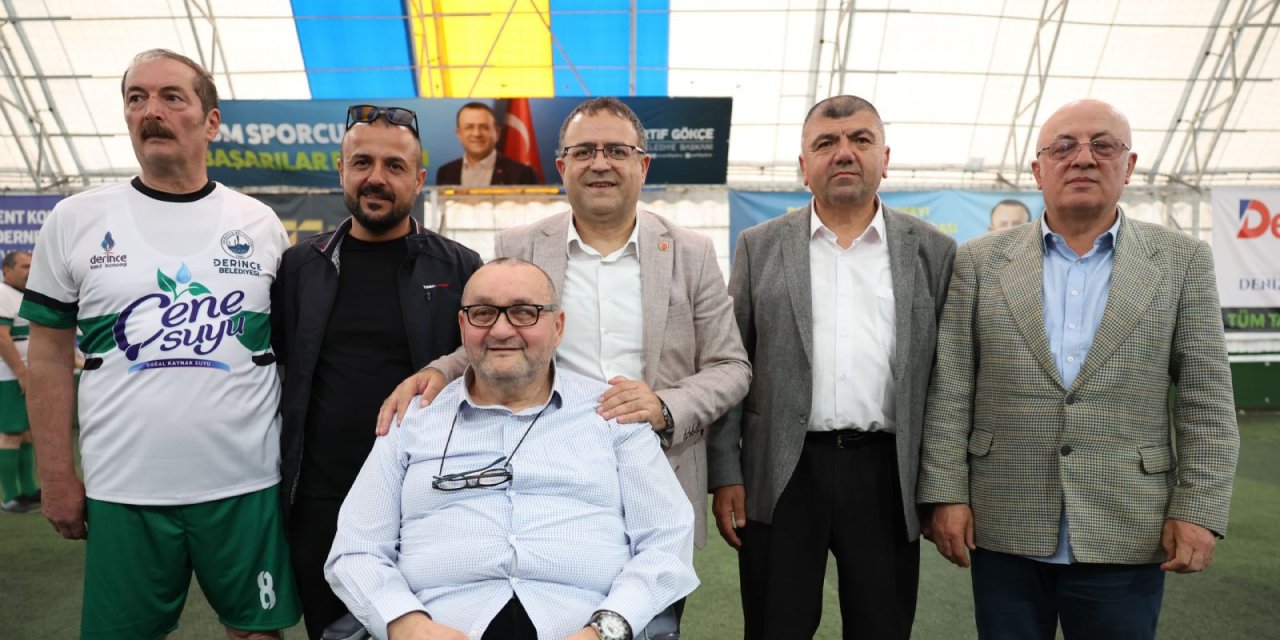Derince’de futbol turnuvası