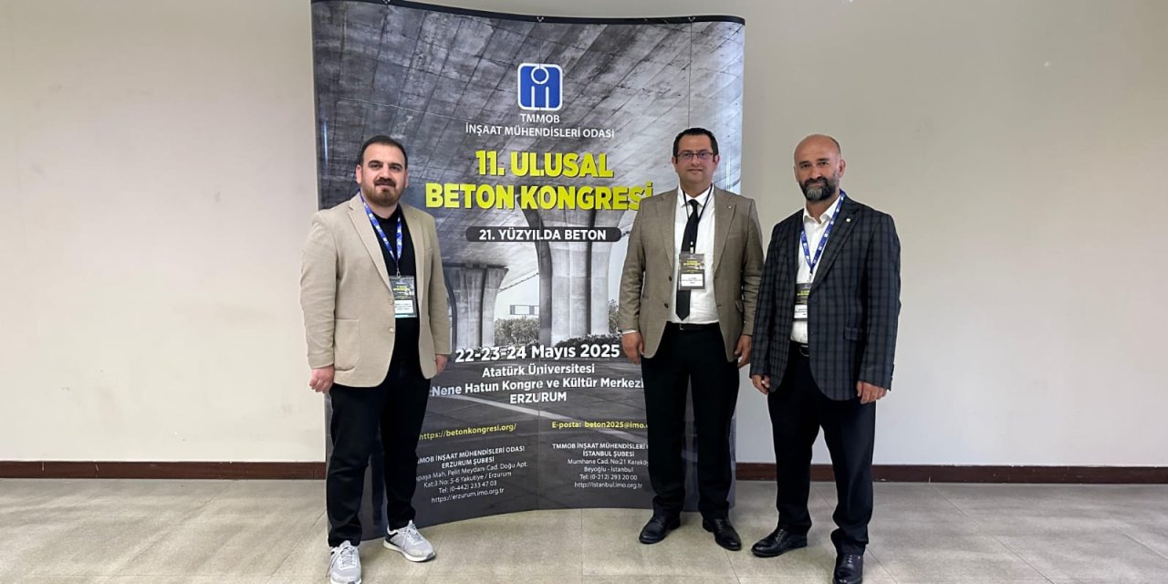 Kocaeli İMO, 11. Ulusal Beton Kongresine katıldı