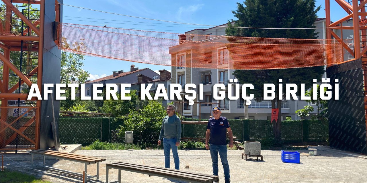 Afetlere karşı güç birliği