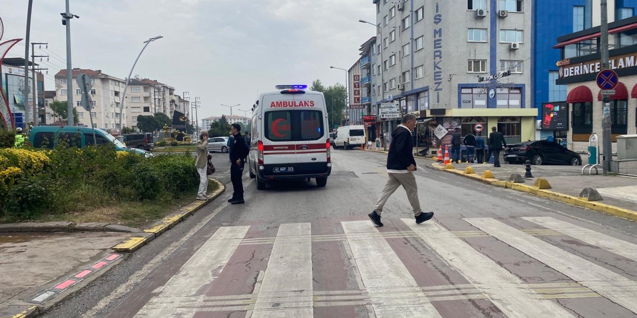 Otomobilin çarpığı yaya yaralandı