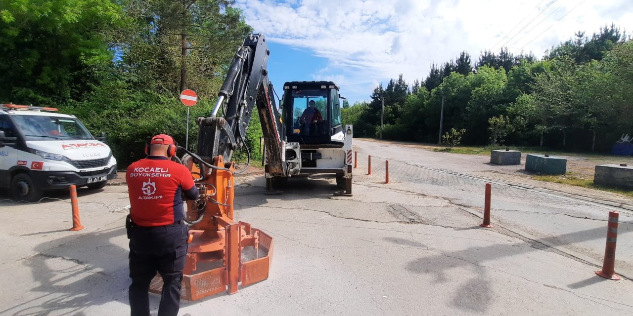 Baca ve ızgaralar asfalta sıfır hale getiriliyor