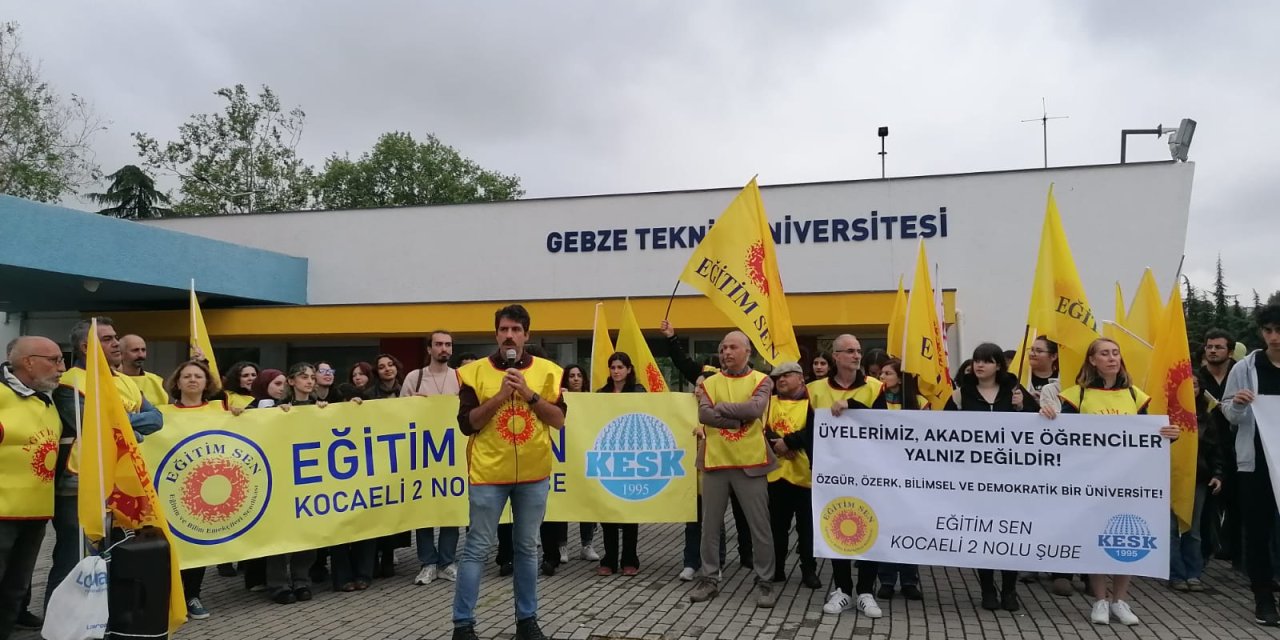 GTÜ’de Akademisyenlere Soruşturmaya Tepki
