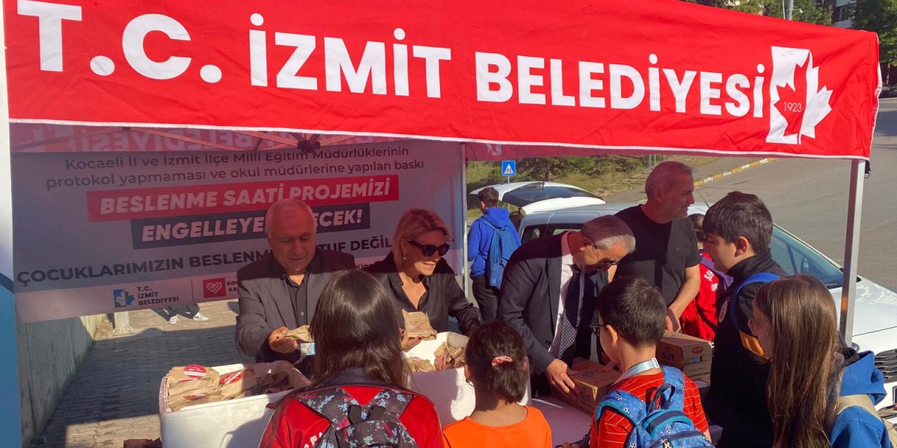 “Beslenme Saati Projesi” İle Yüzler Gülüyor