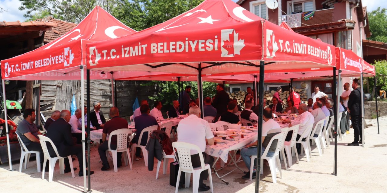 İzmit Belediyesi kırsalın nabzını Çağırgan’da tuttu
