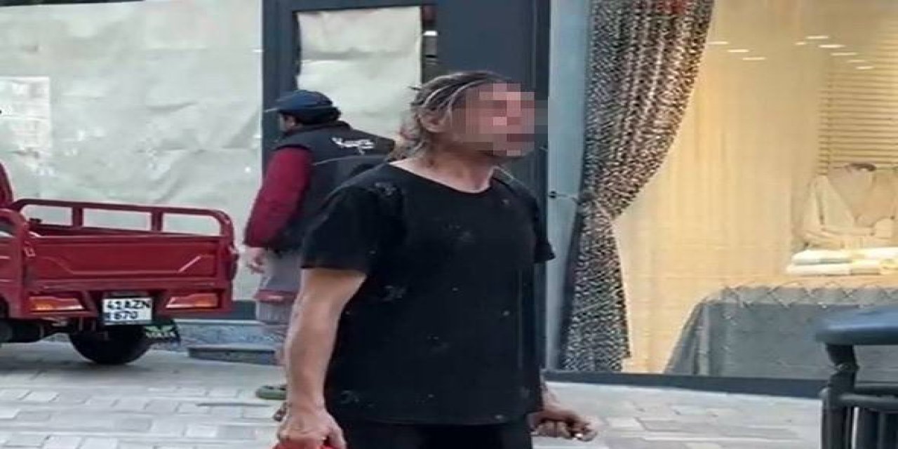 Kendini yakmak istedi, polis engel oldu
