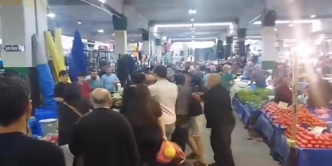 Kızının yanında darp edildi