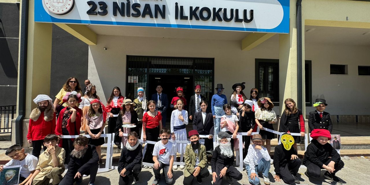 23 Nisan İlkokulu’nda Sanat Sergisi