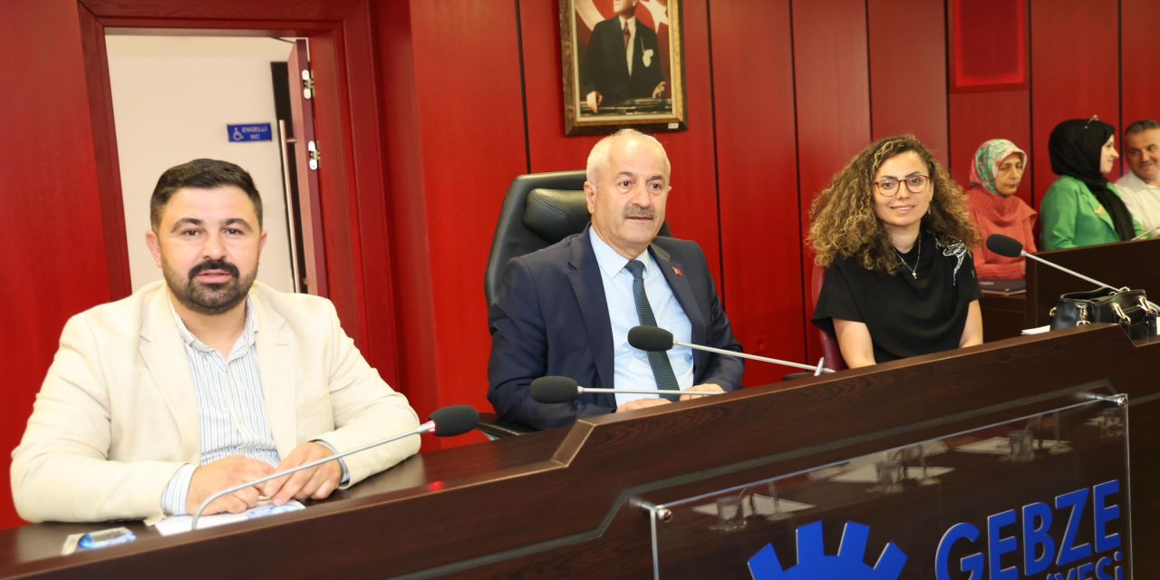 Gebze Belediyesi Haziran Ayı Meclisi Gerçekleşti