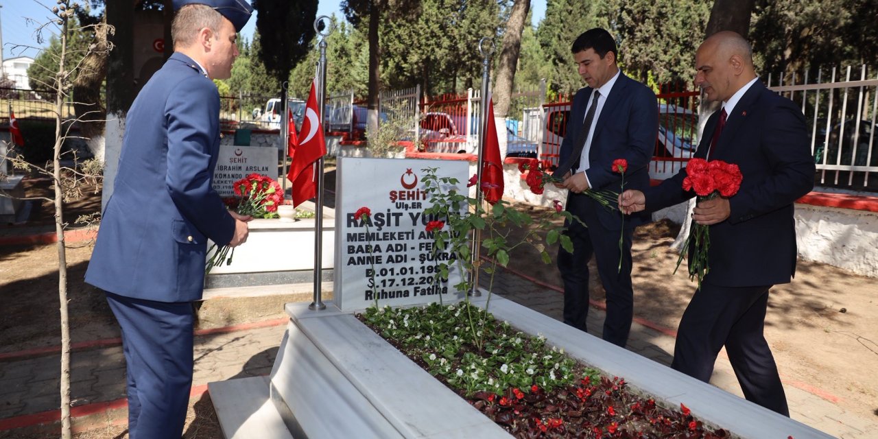 Vatan için can veren kahramanlar unutulmadı