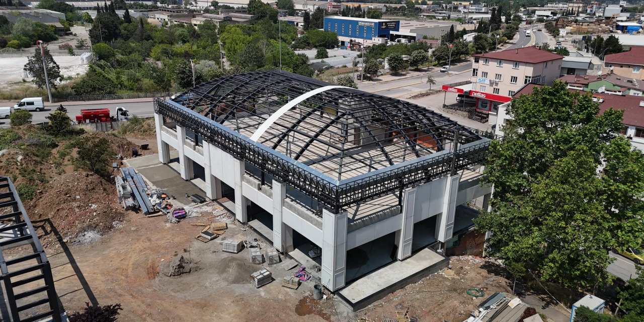 Beylikbağı Güzide Sosyal  Tesisi inşaatı yükseliyor