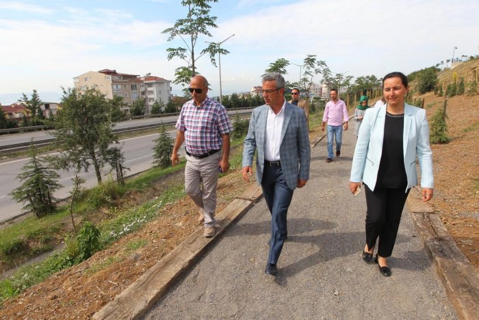 Osmanyılmaz’a manzaralı yürüyüş parkuru