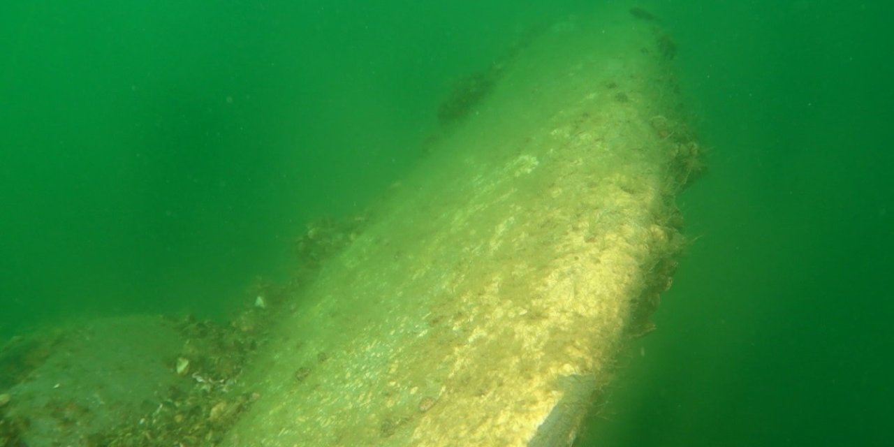 SAPANCA GÖLÜ'NE DÜŞEN UÇAK    53 yıl sonra yeniden görüntülendi
