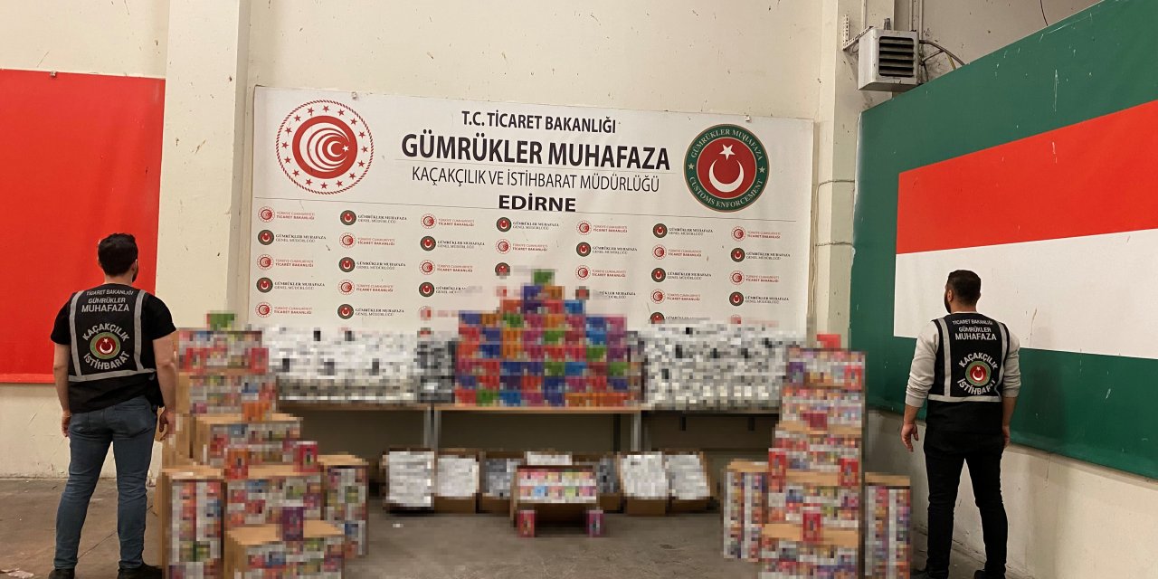 Milyonlarca lira değerinde kaçak ürün ele geçirildi