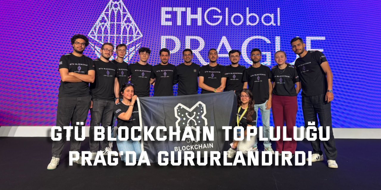 GTÜ Blockchain Topluluğu  Prag'da Gururlandırdı
