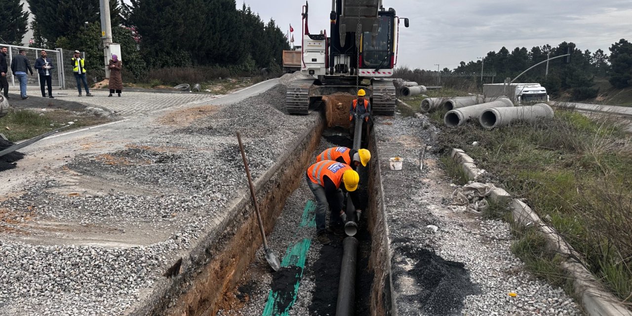 İSU’dan Çayırova’ya altyapı çalışmaları