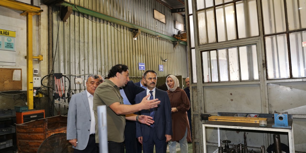 Vali Aktaş’tan İzmit Sanayi Sitesi’nde inceleme turu