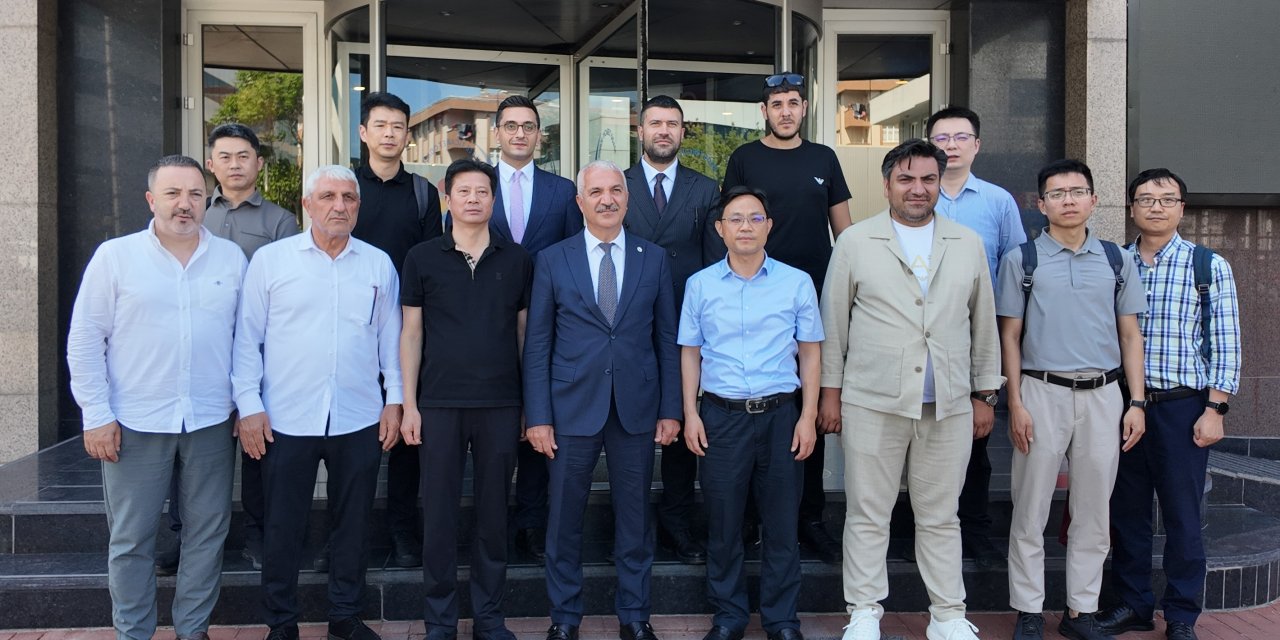 Çin heyetinden Gebze Ticaret Odası’na ziyaret