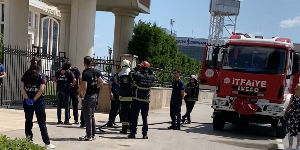 Benzinli intihar teşebbüsü!
