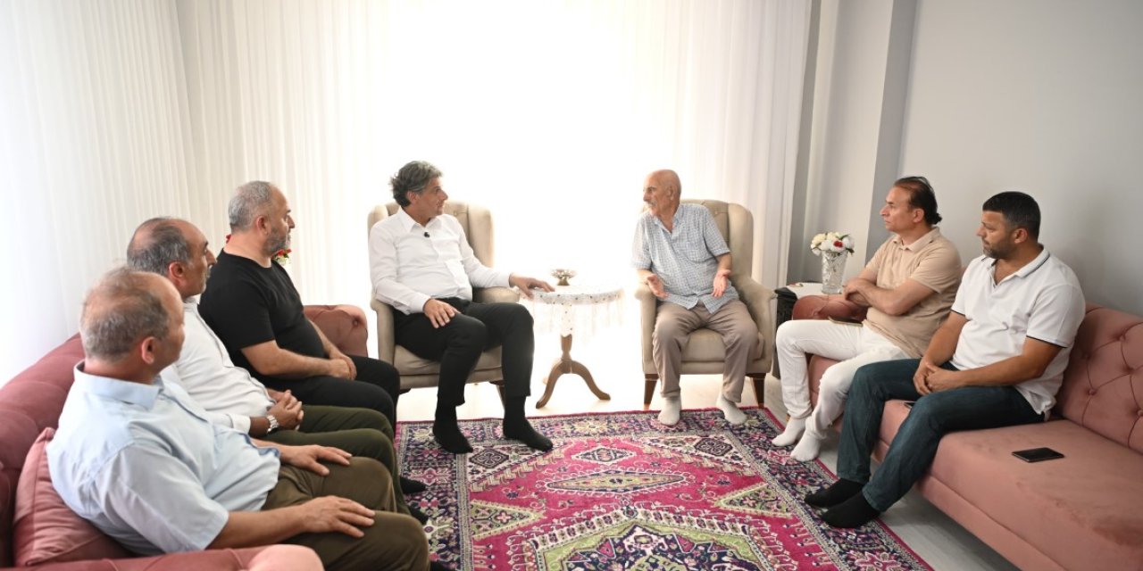 Başkan Kocaman’dan Babalar Günü Ziyareti