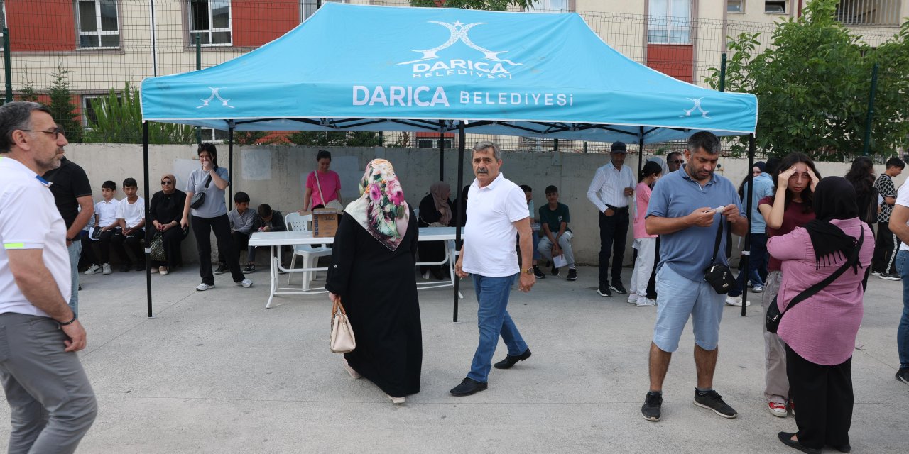 Darıca Belediyesi’nden  LGS öğrencilerine destek