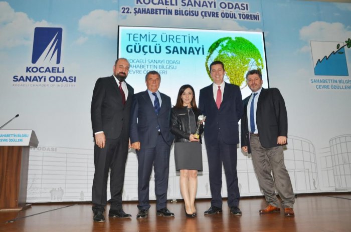 Çolakoğlu’na çevre ödülü