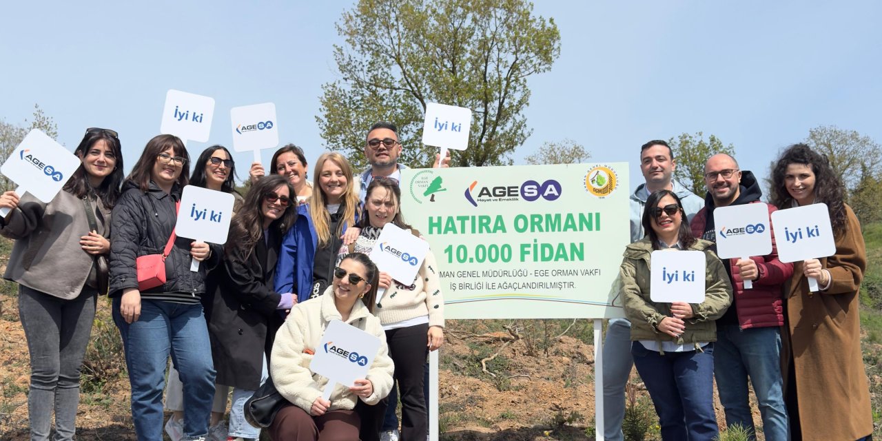 İkinci AgeSA Hatıra Ormanı  Gebze’de Hayat Buldu