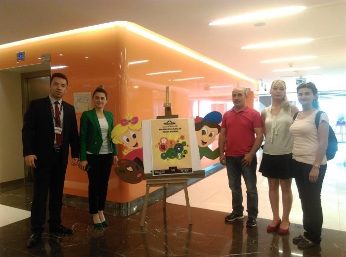 Solmayan Çiçekler Resim Sergisi, VM Medical Park Kocaeli Hastanesi’nde