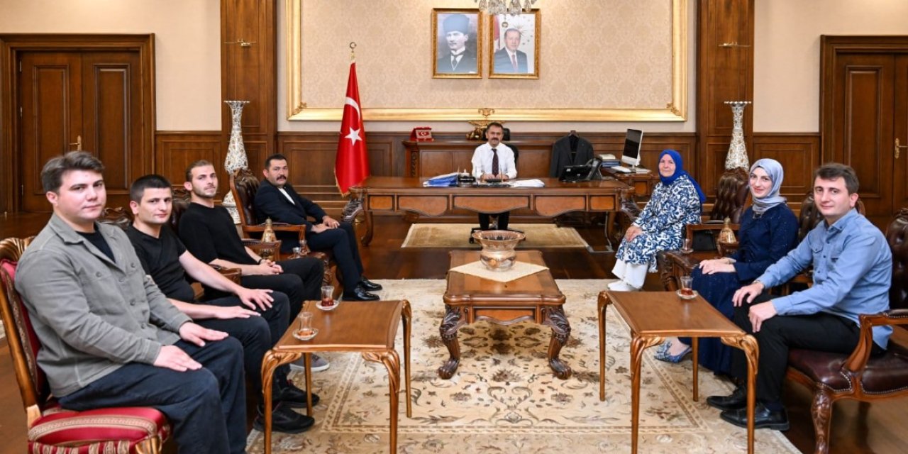 Gazilerden Vali İlhami Aktaş'a Ziyaret