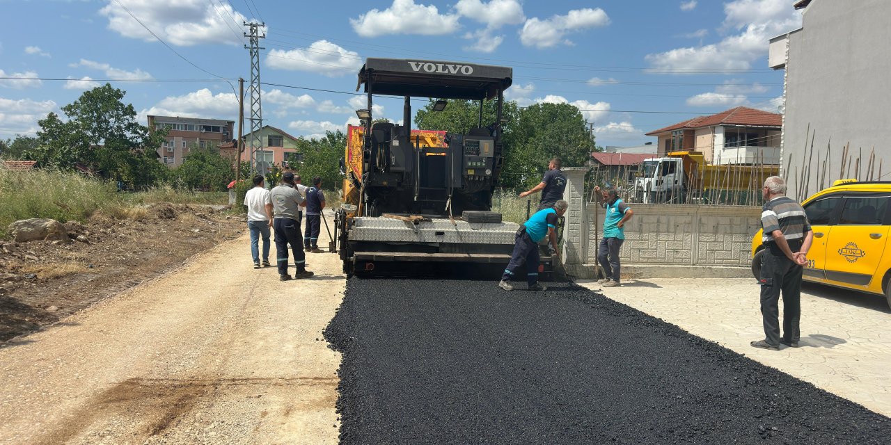 Asfalt Çalışmaları Tüm Hızıyla Sürüyor