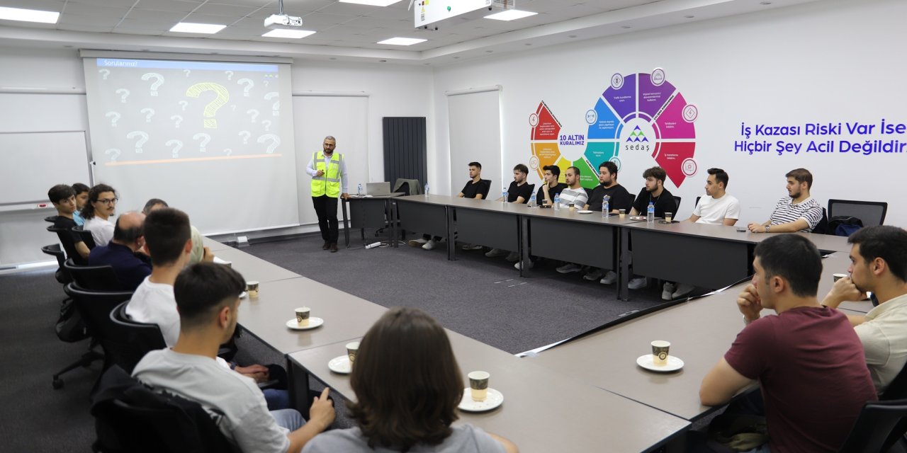 SEDAŞ, Öğrencileri Teknik  Eğitim Merkezinde Ağırladı