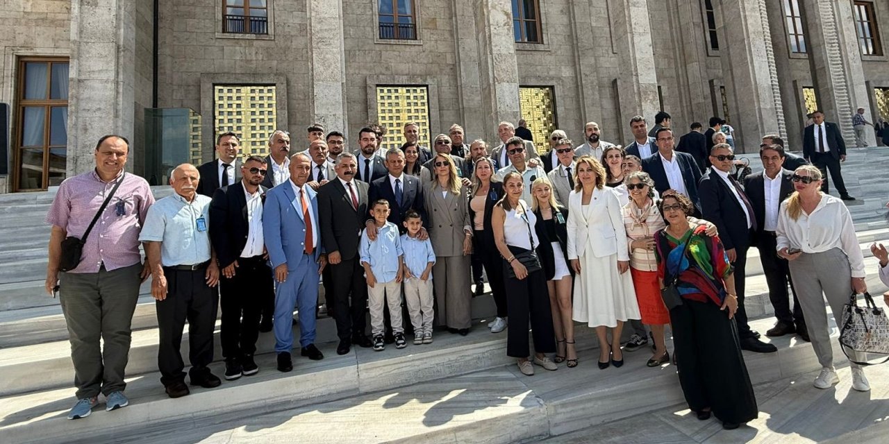 CHP Gebze İlçe Örgütü'nden TBMM Ziyareti