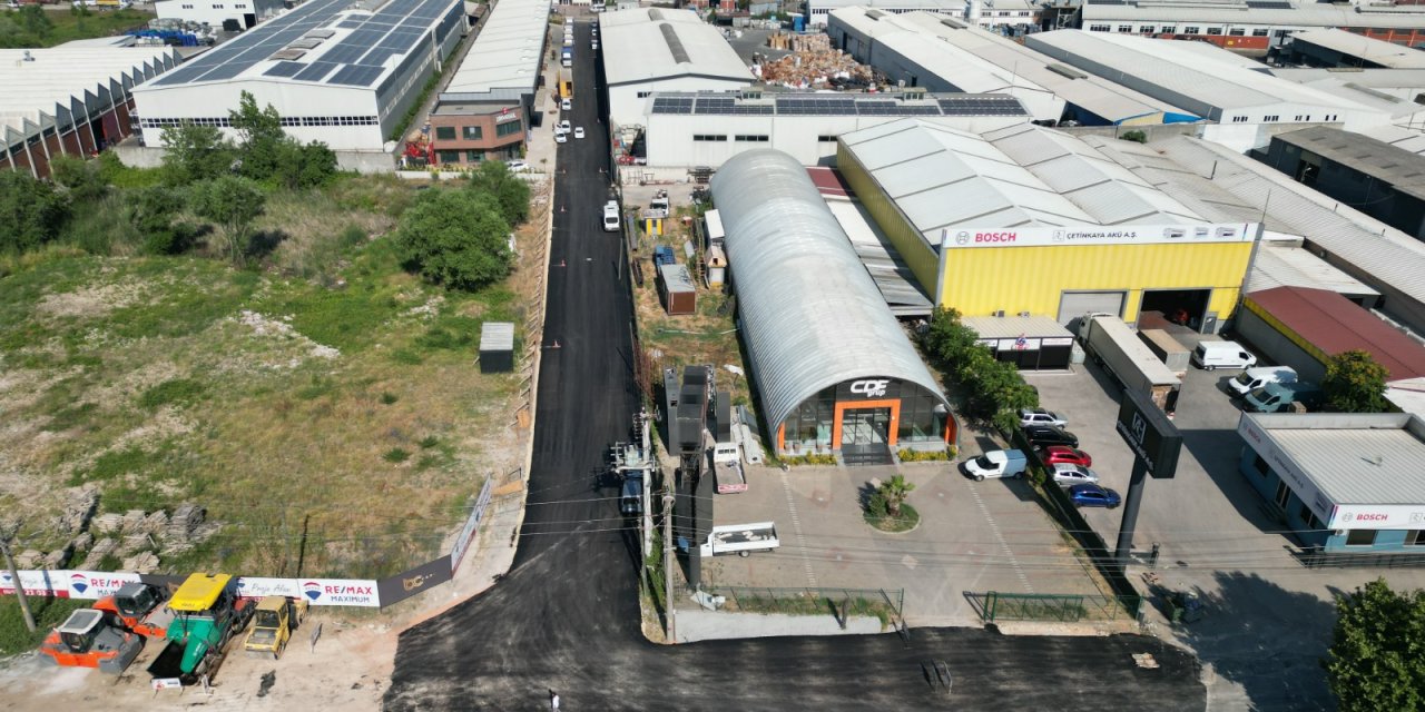 Sanayi Mahallesi’ne modern yol