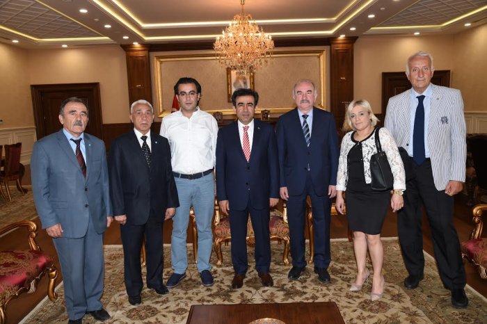 DSP İl yönetiminden Vali Güzeloğlu’na ziyaret