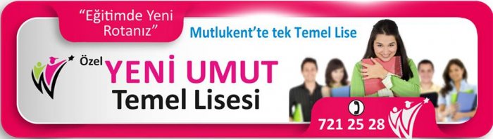 Umut Lisesinden bilgilendirme